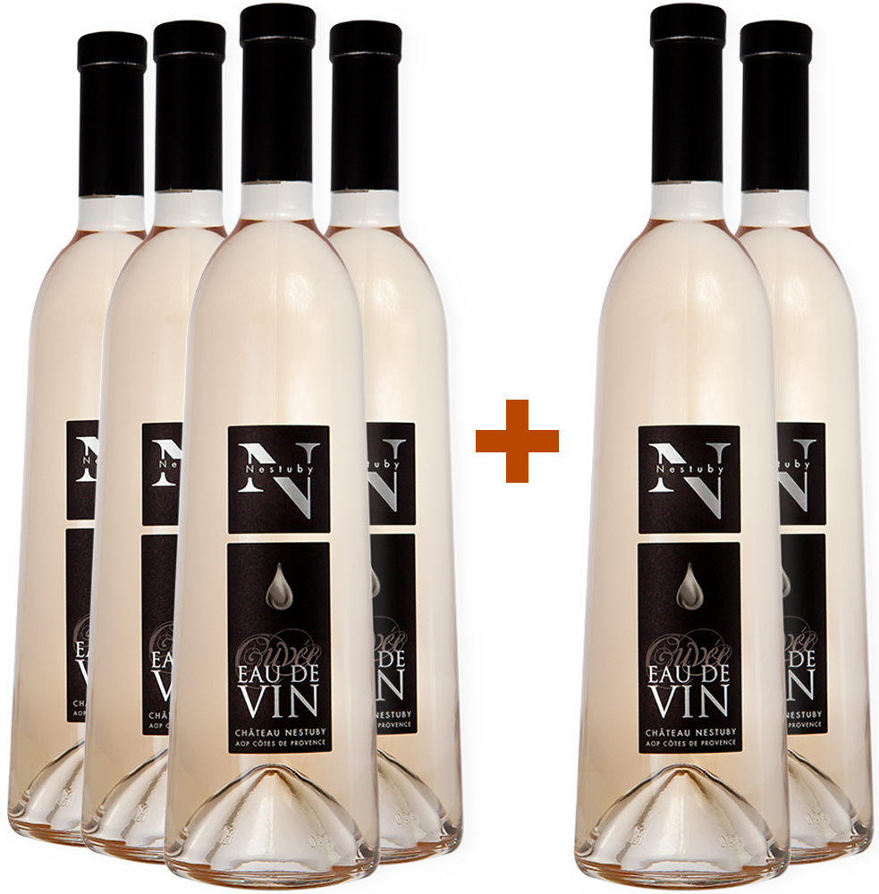 4+2 Paket Cuvée Eau de Vin AOP Côtes de Provence