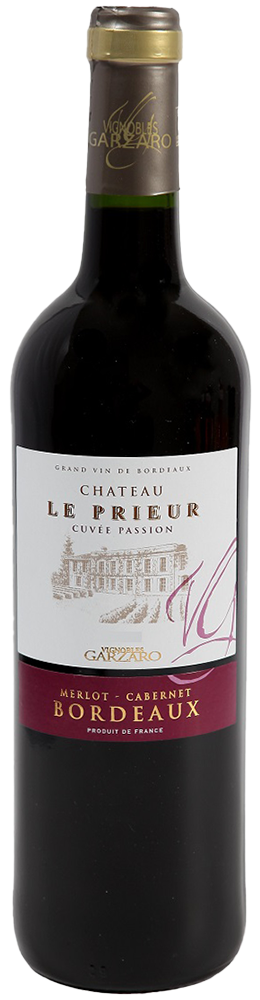 2022 Château Le Prieur Cuvée Passion Rouge Bordeaux AOP 2022 Château Le Prieur Cuvée Passion Rouge Bordeaux AOP