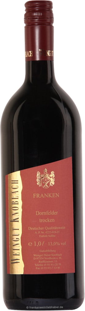 2025 Dornfelder 1,0 L