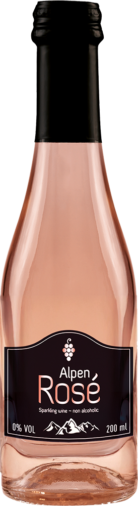 N°0 Alpen Rosé - Piccolo Sekt Blaufränkisch Alkoholfrei 0,2 L