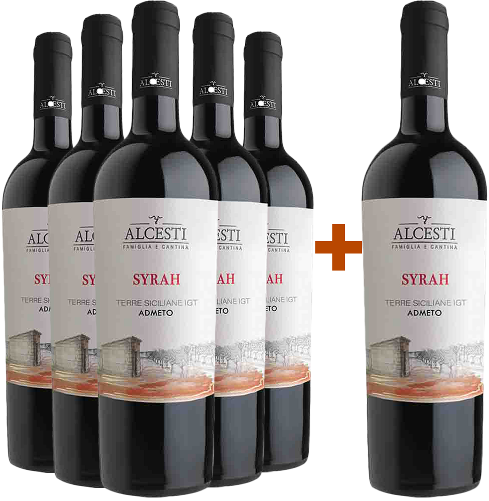 5+1 Admeto Syrah Terre Siciliane IGP 5+1 Admeto Syrah Terre Siciliane IGP