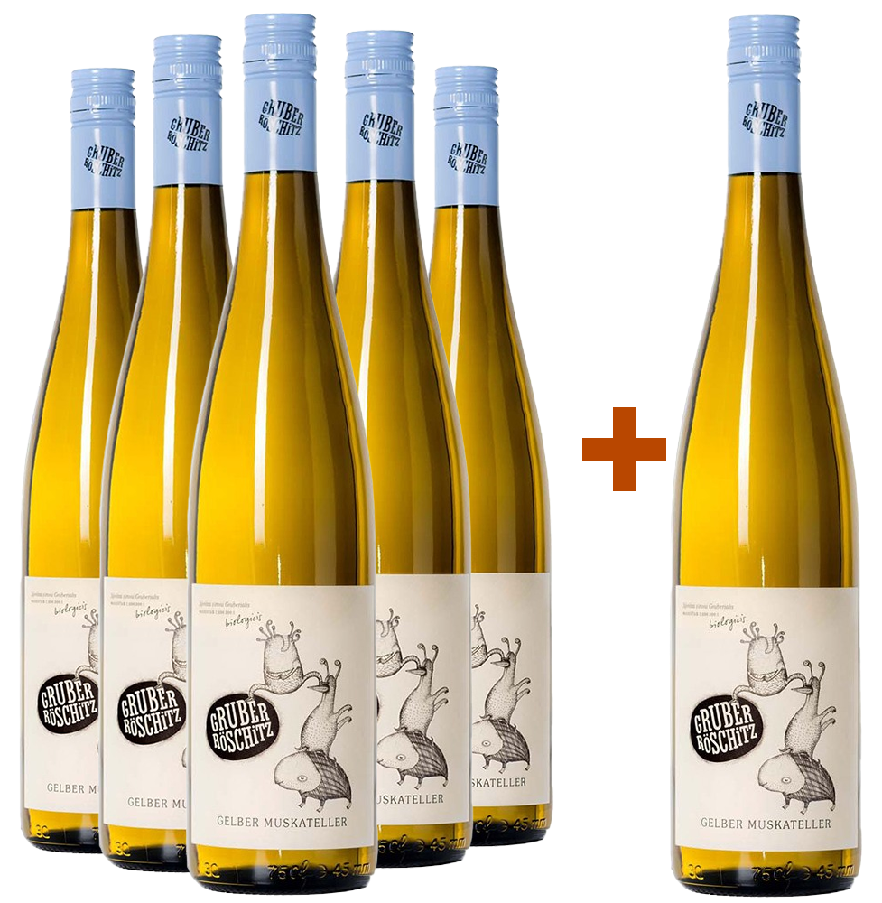 5+1 Gelber Muskateller BIO Paket BIO