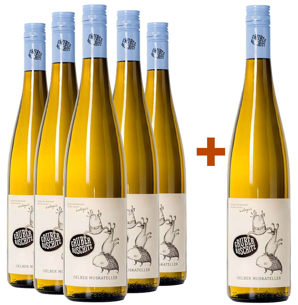 5+1 Gelber Muskateller BIO Paket BIO 5+1 Gelber Muskateller BIO Paket BIO