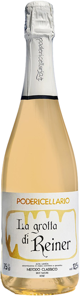 2022 LA GROTTA DI REINER Spumante Metodo Classico Rosato Alta Langa DOCG
