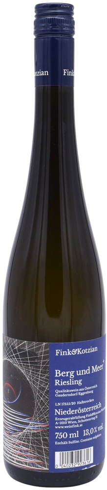 2018 Riesling Berg und Meer +