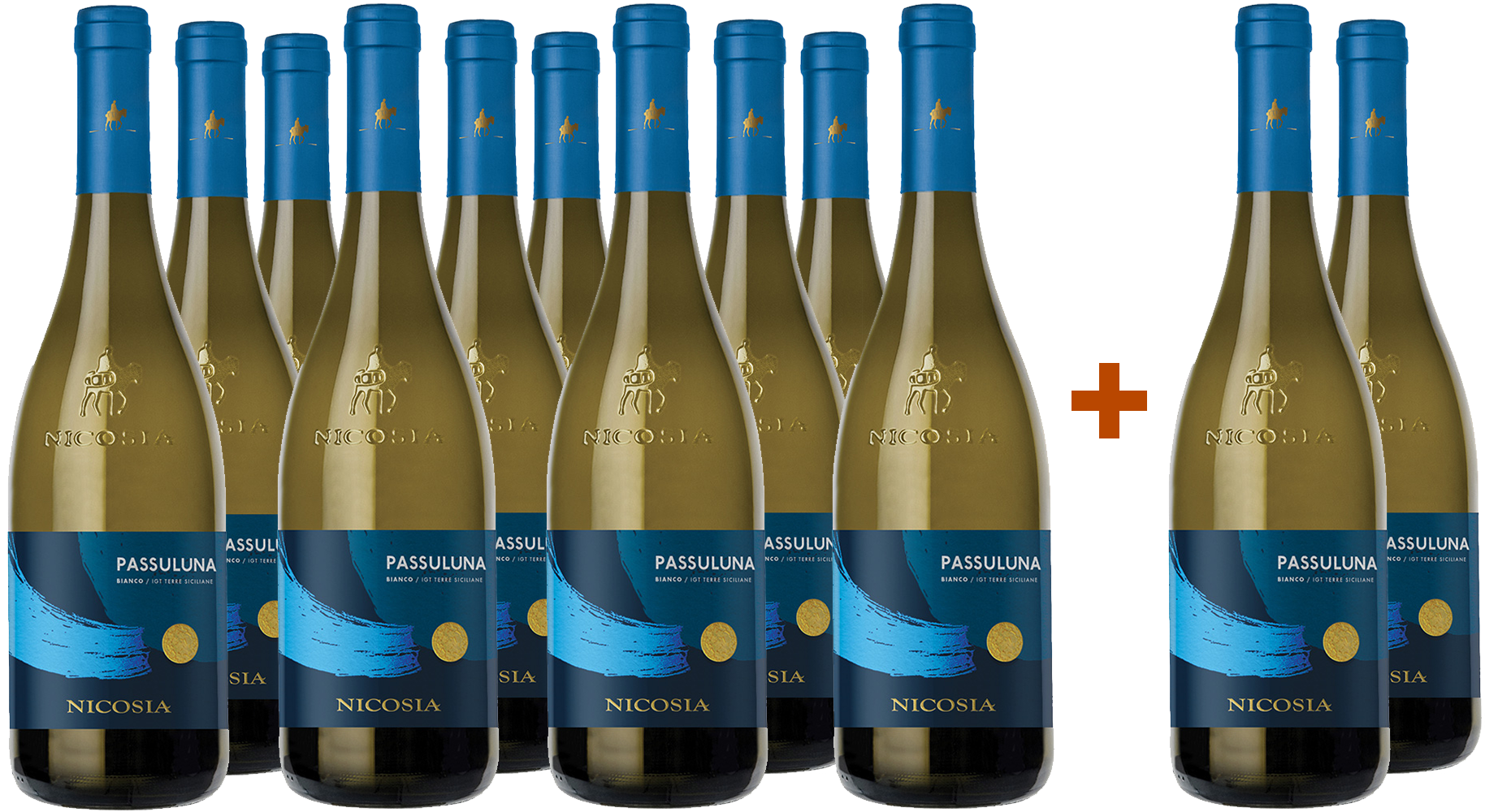 10+2 Paket Passuluna Bianco Terre Siciliane IGP 10+2 Paket Passuluna Bianco Terre Siciliane IGP