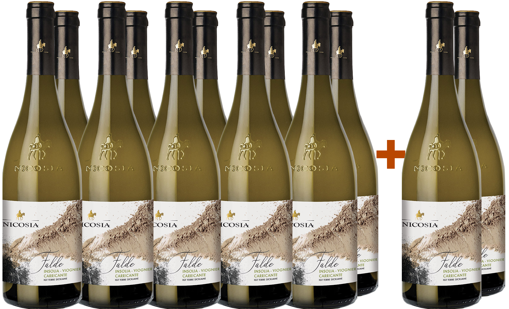 10+2 Paket Falde Insolia Viognier Carricante Terre Siciliane IGP 10+2 Paket Falde Insolia Viognier Carricante Terre Siciliane IGP