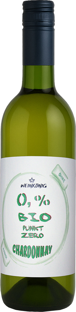 Chardonnay - Entalkoholisierter Wein - Punkt Zero, Weinkönig BIO 0,735 L