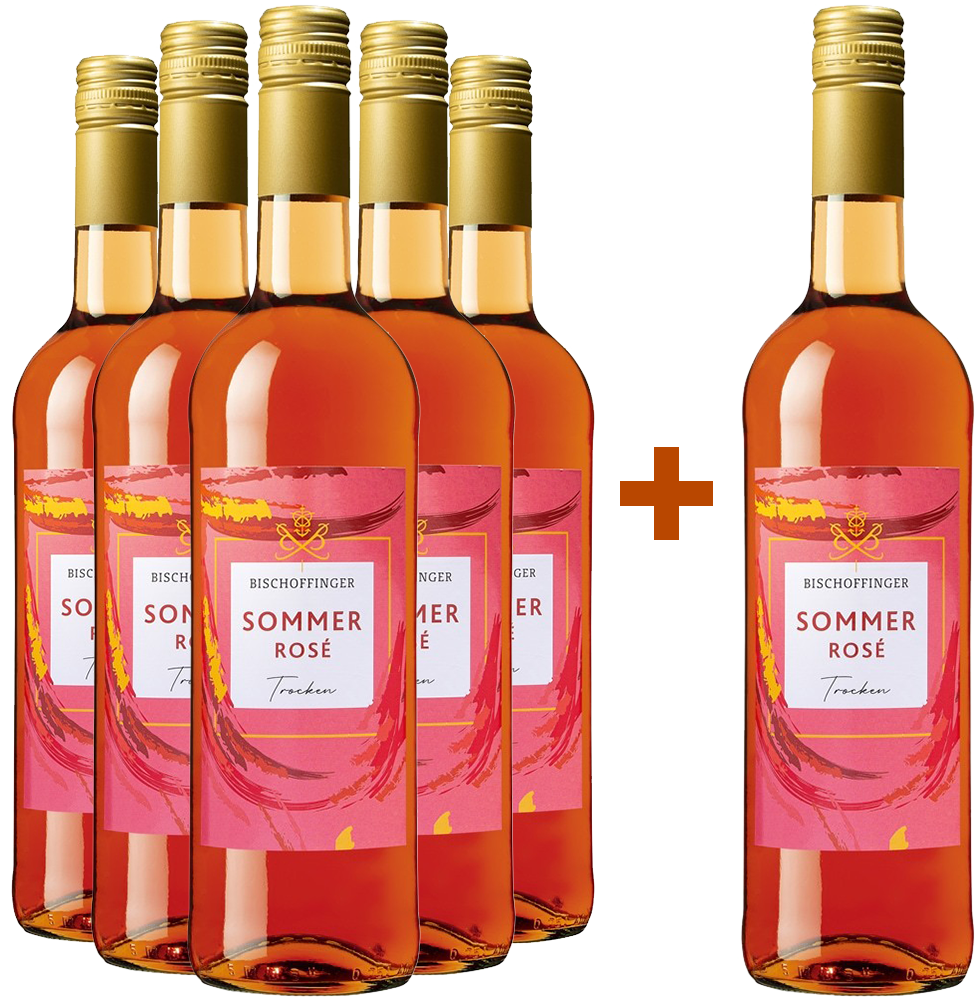 5+1 Paket "Sommer" Rosé trocken