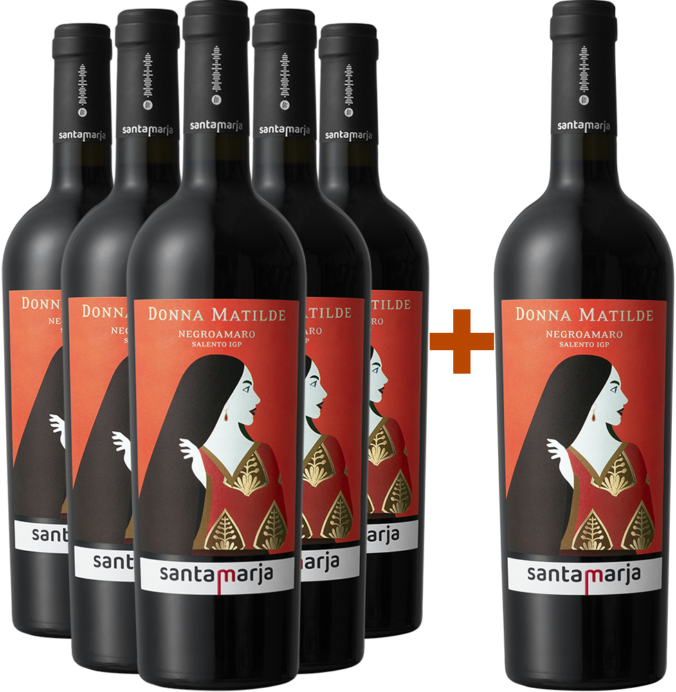 5+1 Donna Matilde Negroamaro Salento IGP 5+1 Donna Matilde Negroamaro Salento IGP