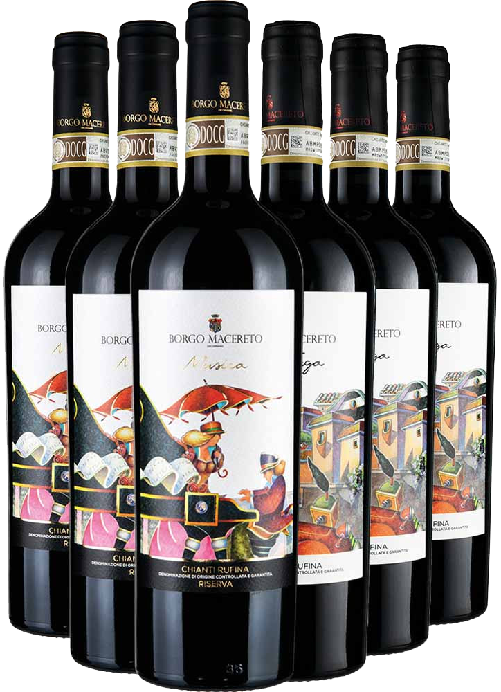Borgo Macereto Chianti DOCG Kennenlern-Paket BIO Borgo Macereto Chianti DOCG Kennenlern-Paket BIO