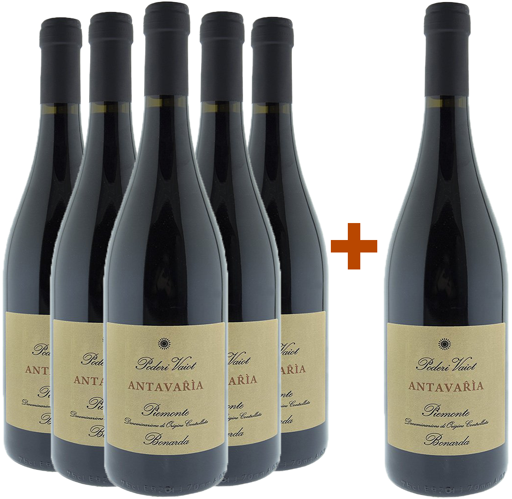 5+1 Bonarda Antavařìa Piemonte DOC 5+1 Bonarda Antavařìa Piemonte DOC