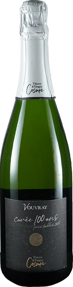 2018 Brut Zéro Cuvée 100 ans Vouvray AOP 2018 Brut Zéro Cuvée 100 ans Vouvray AOP