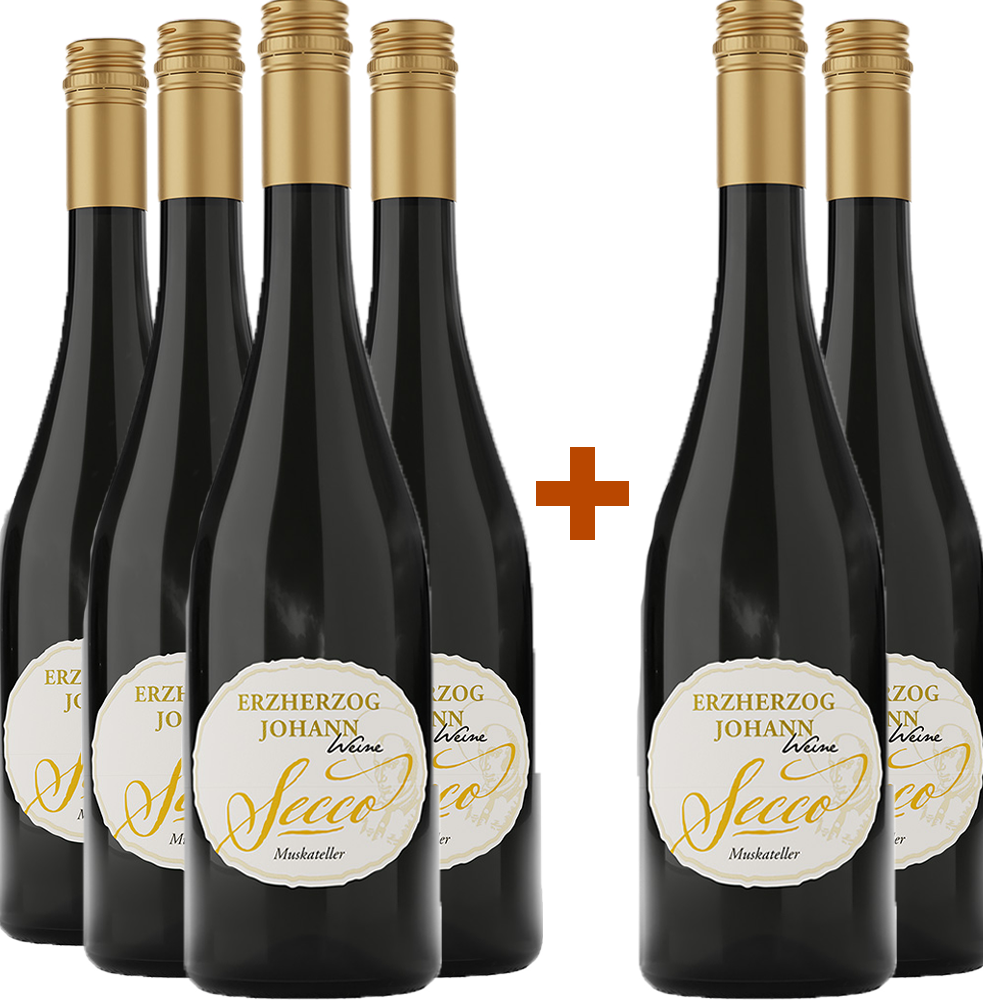 4+2 Paket Secco Muskateller  4+2 Paket Secco Muskateller