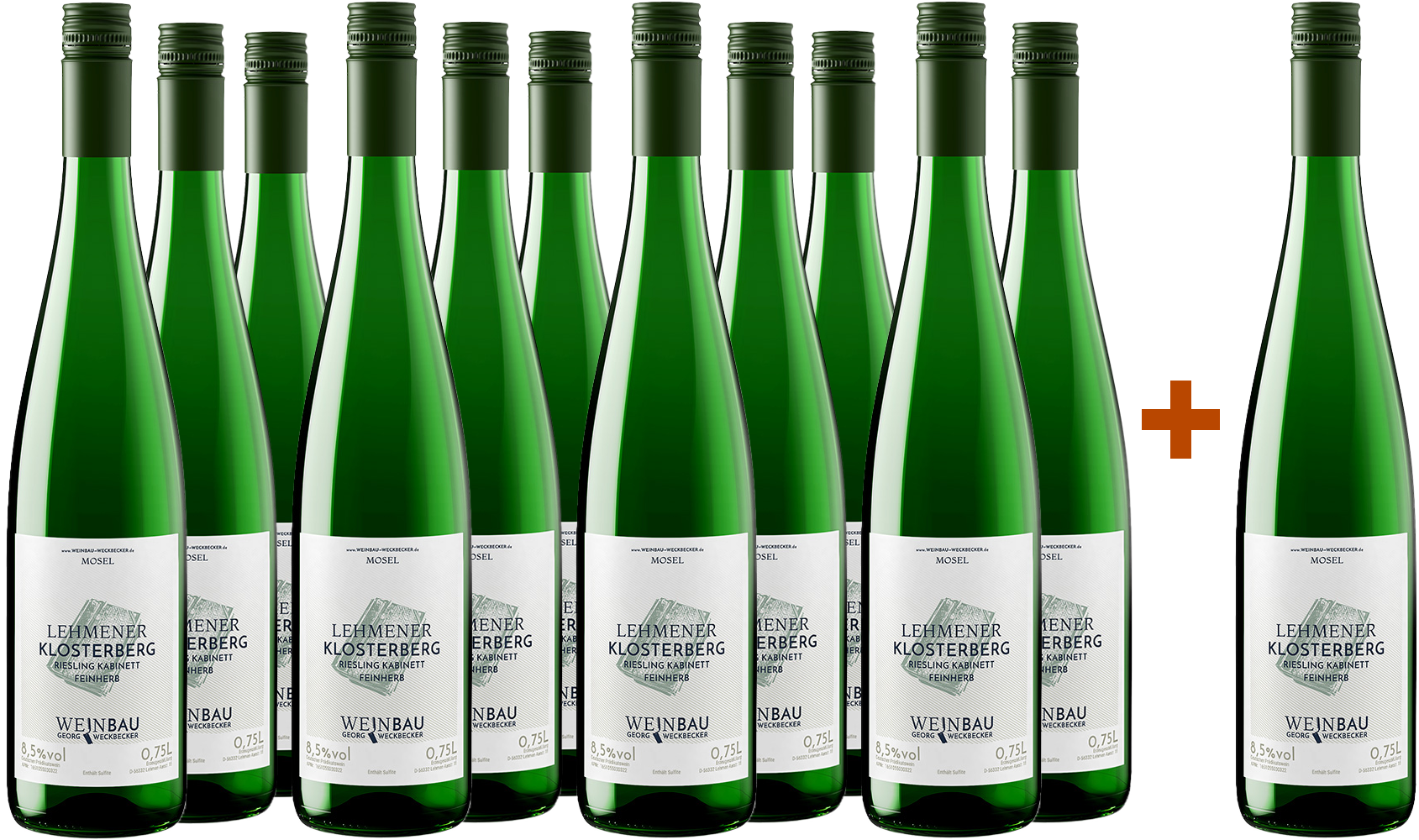 11+1 Paket Riesling Kabinett feinherb