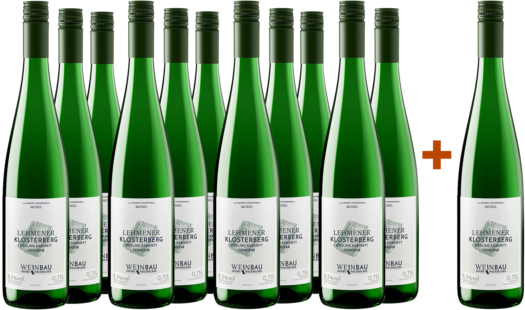 11+1 Paket Riesling Kabinett feinherb 11+1 Paket Riesling Kabinett feinherb