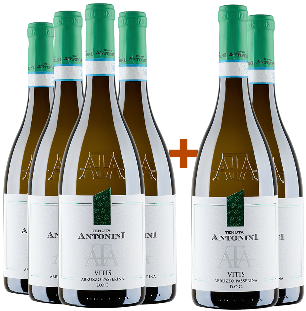 4+2 Paket Vitis Passerina d'Abruzzo DOC 4+2 Paket Vitis Passerina d'Abruzzo DOC