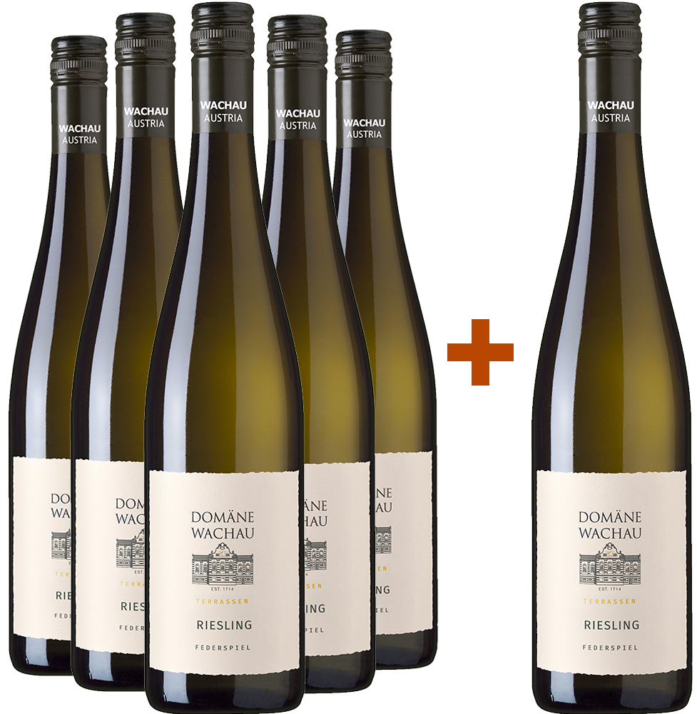 5+1 Paket Riesling Federspiel Terrassen