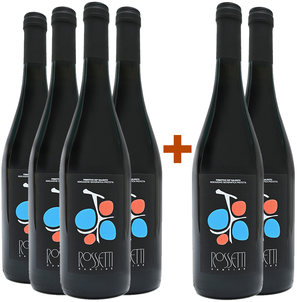 4+2 Paket Primitivo Salento IGP