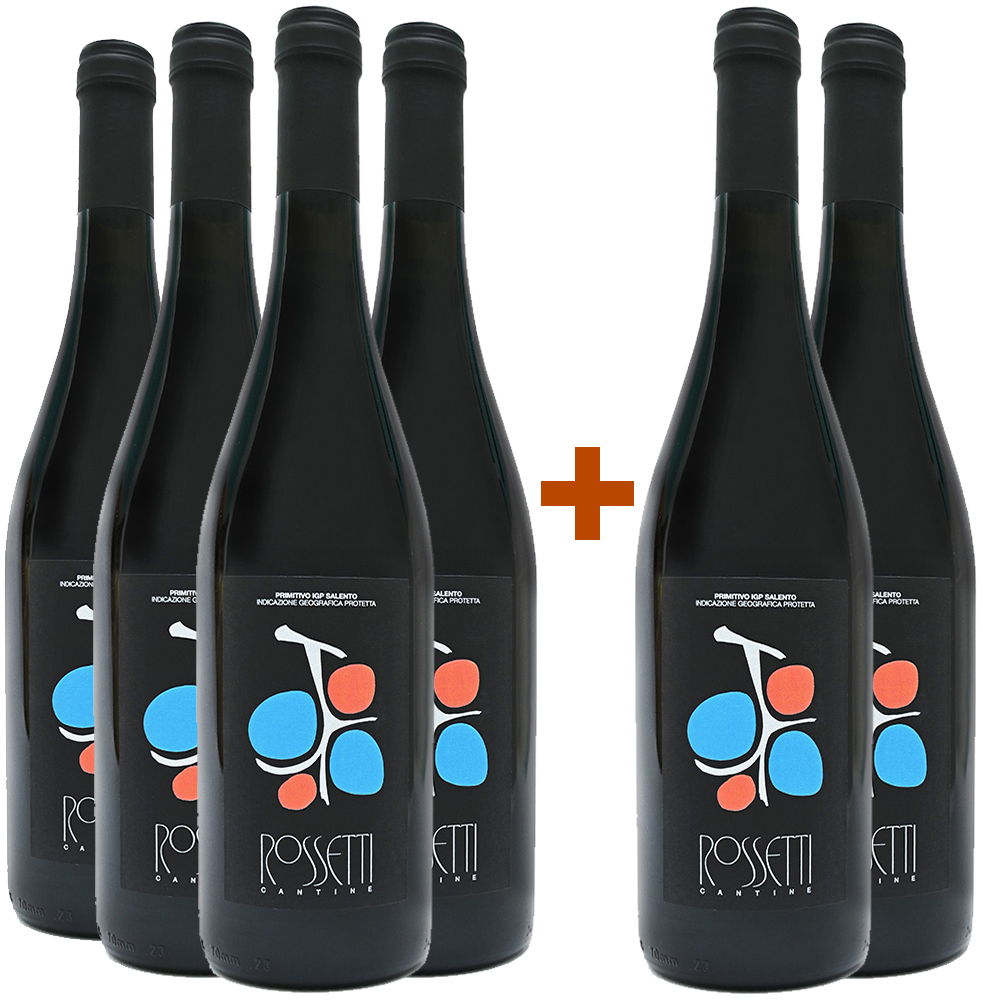 4+2 Paket Primitivo Salento IGP 4+2 Paket Primitivo Salento IGP