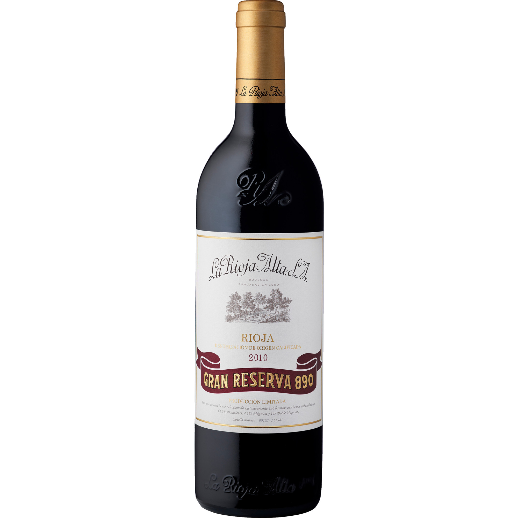 2011 La Rioja Alta 890 Rioja Gran Reserva 1,5 L