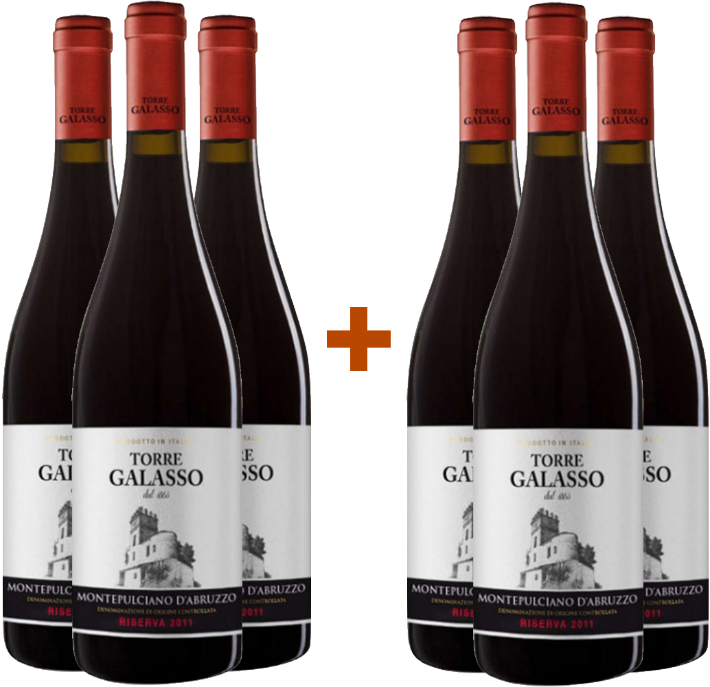3+3 Paket Montepulciano d'Abruzzo Riserva DOC