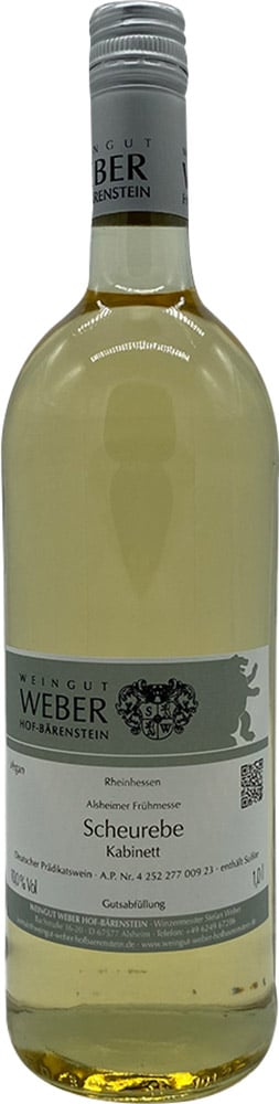2022 Alsheimer Frühmesse Scheurebe Kabinett 1,0 L