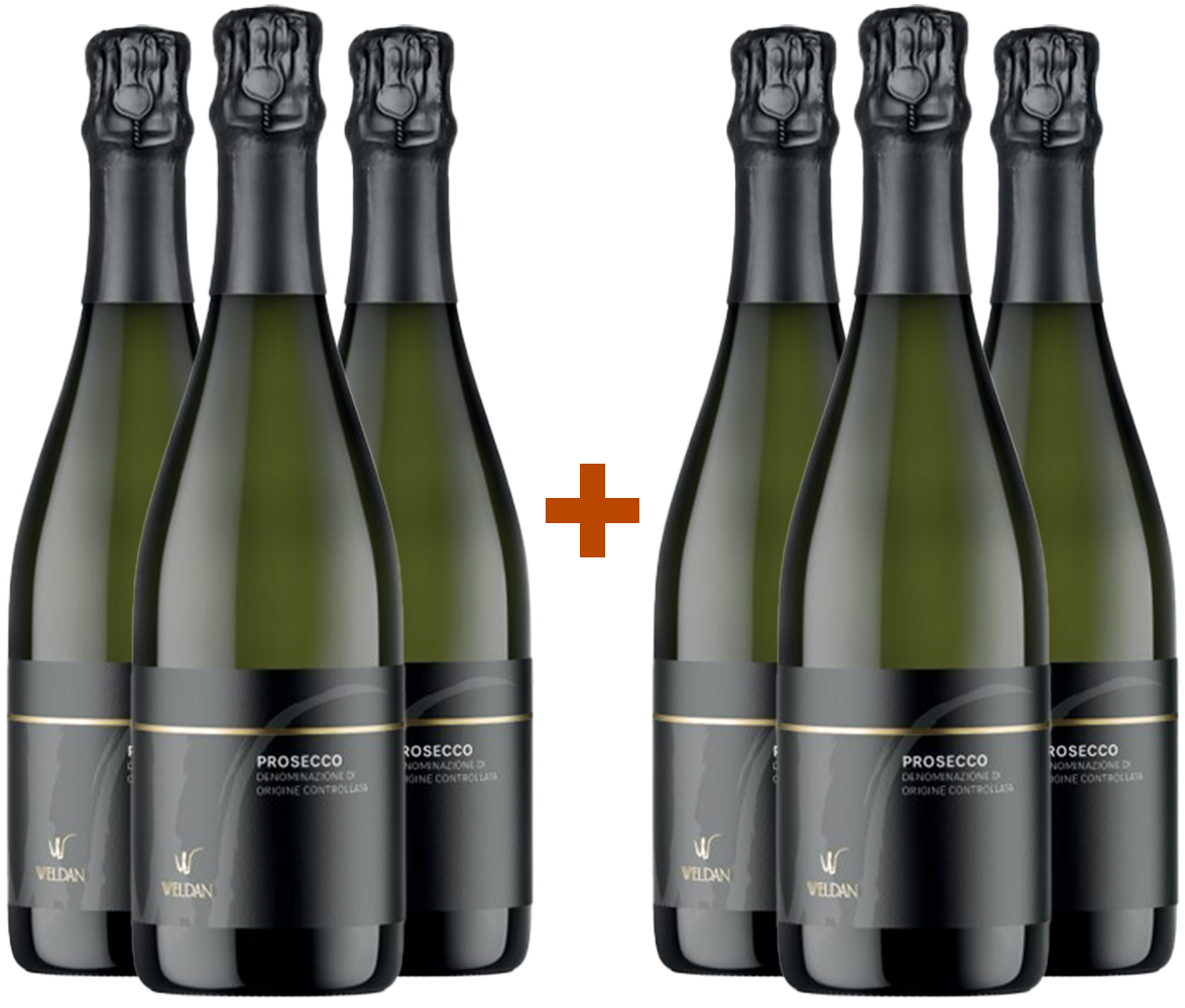 3+3 Paket Weldan Prosecco DOC