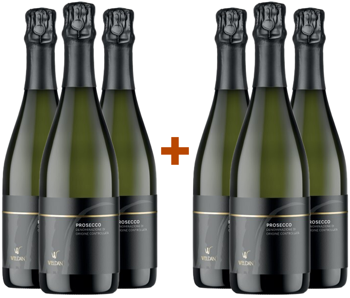 3+3 Paket Weldan Prosecco DOC 3+3 Paket Weldan Prosecco DOC