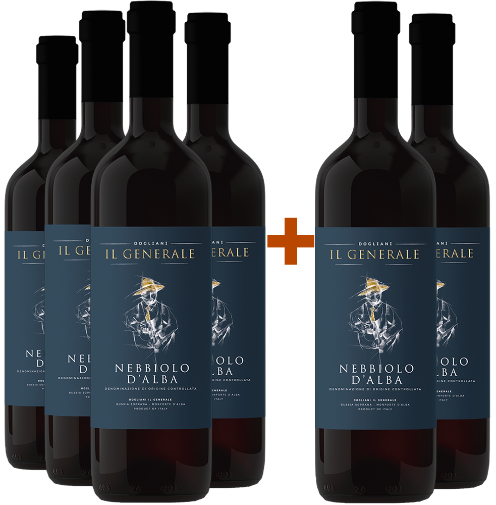 4+2 Paket Nebbiolo d'Alba DOC BIO