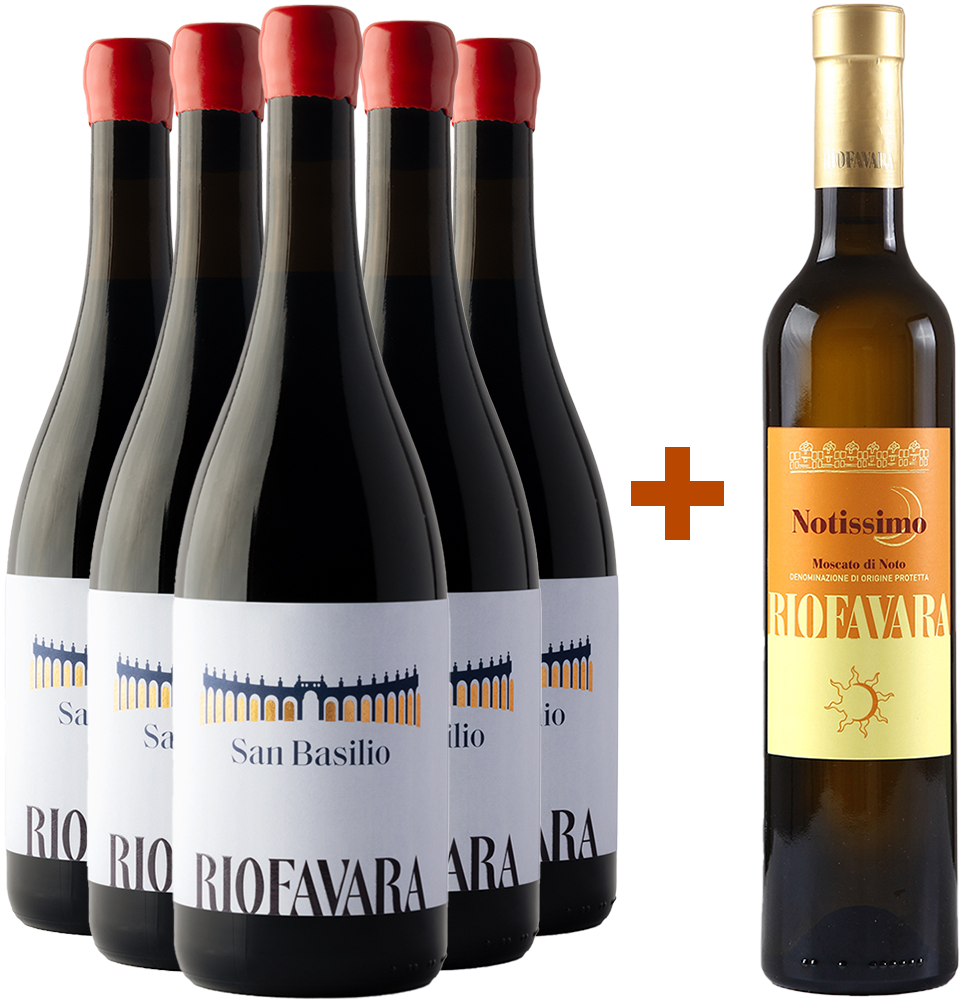 San Basilio Terre Siciliane IGP Kennenlern-Paket + Geschenk BIO