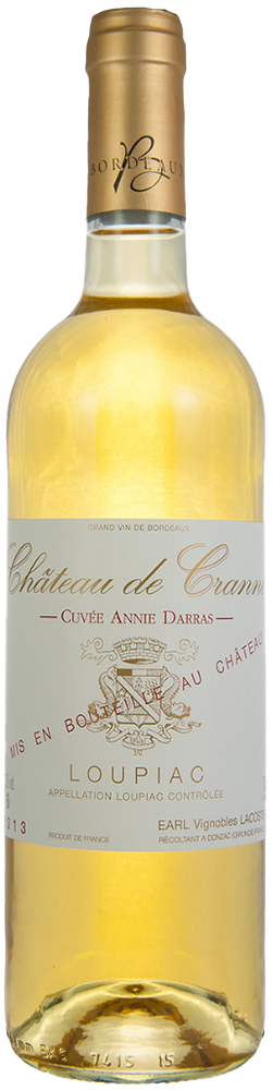 2022 Château de Cranne Loupiac AOP BIO 2022 Château de Cranne Loupiac AOP BIO