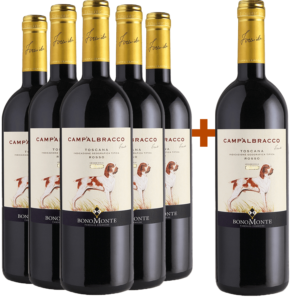 5+1 Paket Camp'Albracco Toscana IGP 5+1 Paket Camp'Albracco Toscana IGP
