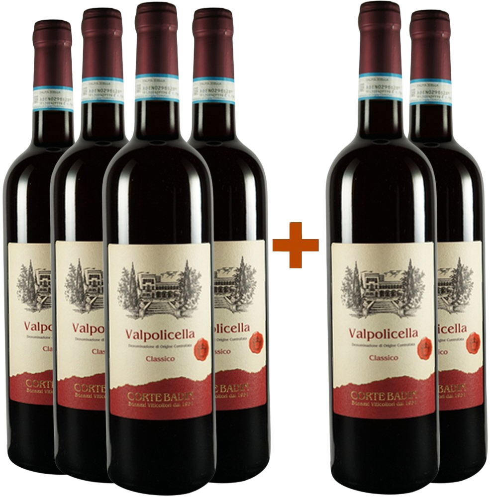 4+2 Paket Valpolicella Classico DOC