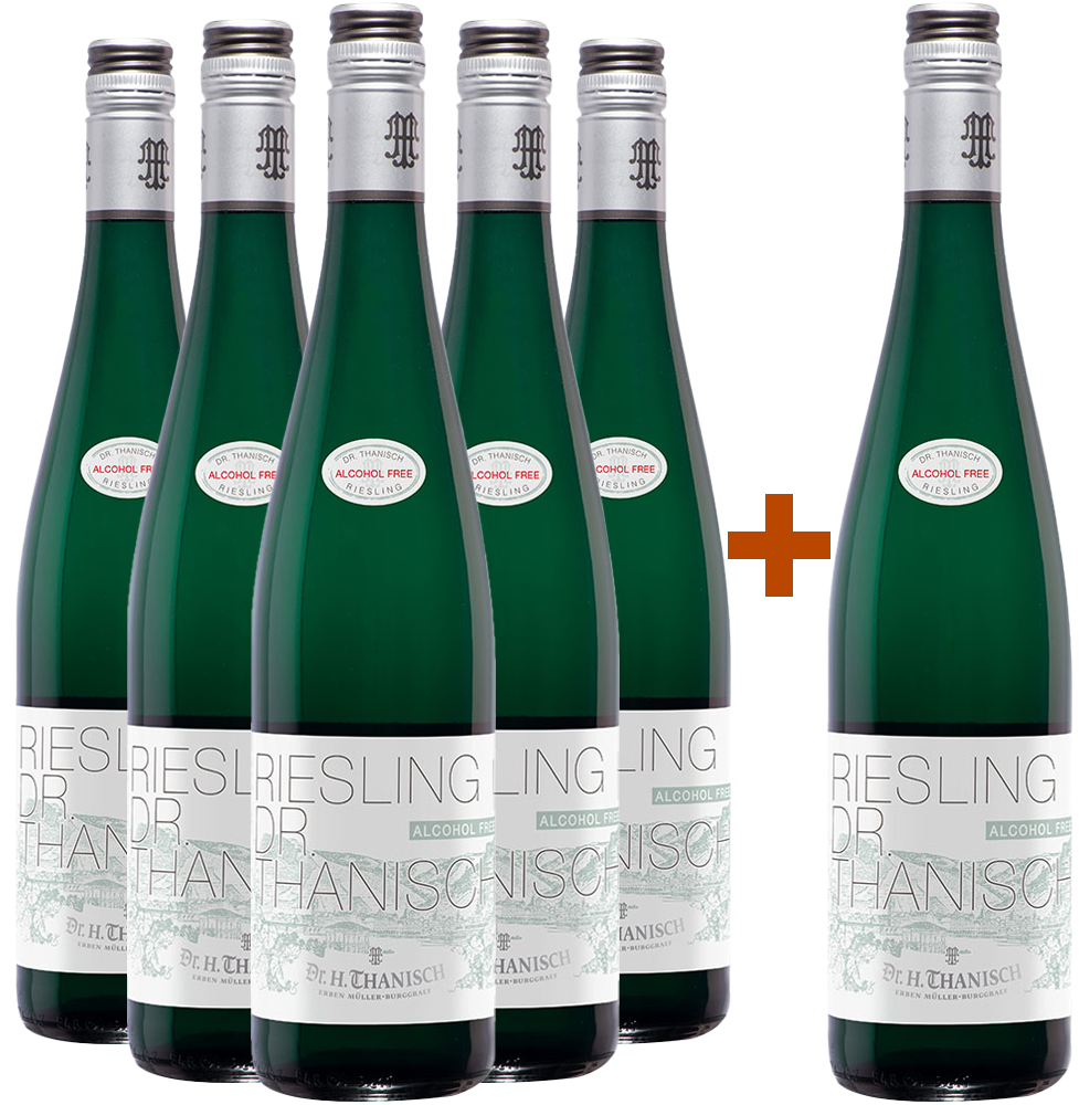5+1 Paket Riesling alkoholfrei
