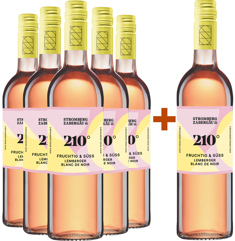 5+1 AKTION F&S Lemberger Blanc de Noir