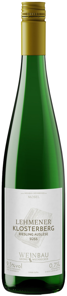 2020 Lehmener Klosterberg Riesling Auslese süss