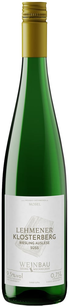 2020 Lehmener Klosterberg Riesling Auslese süss 2020 Lehmener Klosterberg Riesling Auslese süss