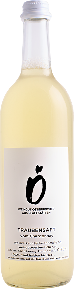 2024 Traubensaft Naturtrüb vom Chardonnay 2024 Traubensaft Naturtrüb vom Chardonnay