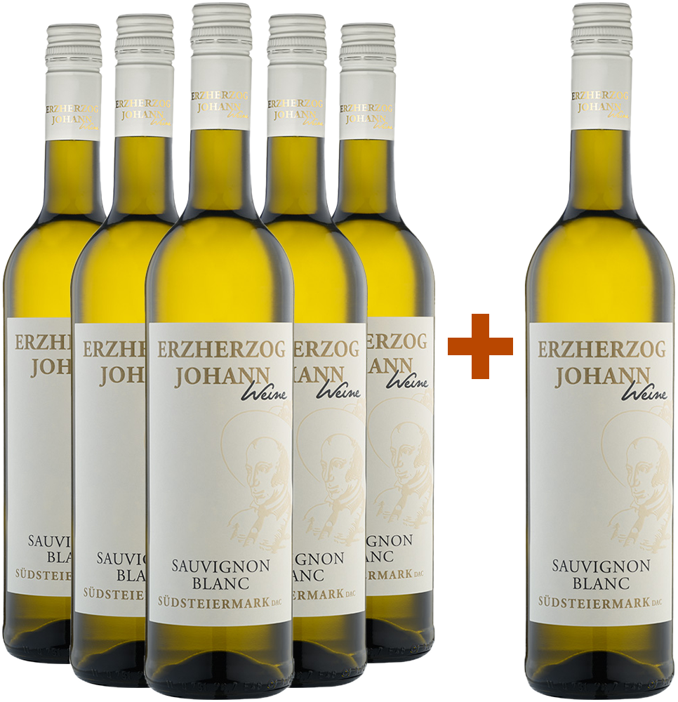 5+1 Paket Sauvignon Blanc Südsteiermark DAC 5+1 Paket Sauvignon Blanc Südsteiermark DAC