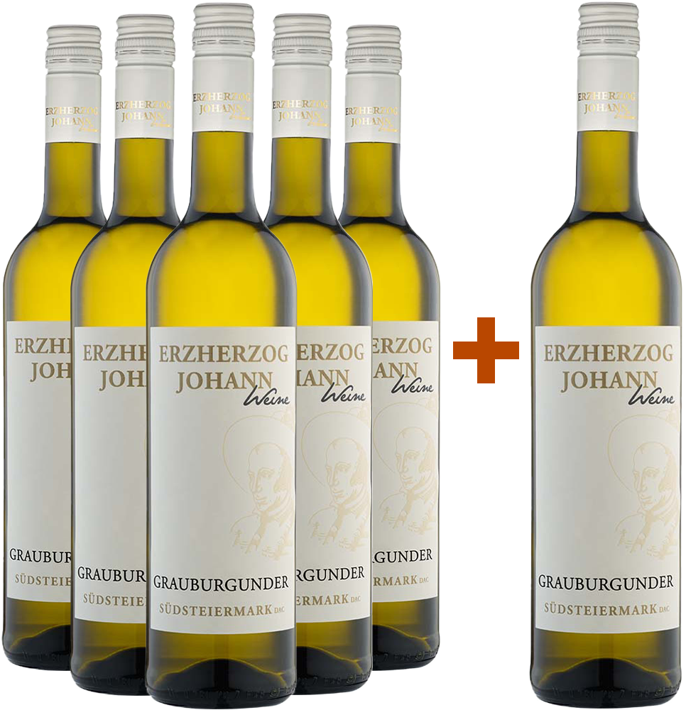 5+1 Paket Grauburgunder Südsteiermark DAC 5+1 Paket Grauburgunder Südsteiermark DAC