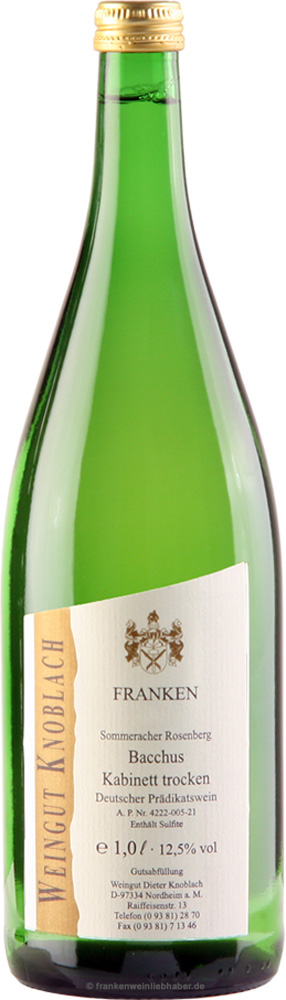 2024 Bacchus Kabinett 1,0 L