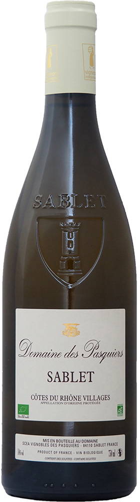 2024 Cuvée Blanche Côtes du Rhône villages Sablet AOP BIO