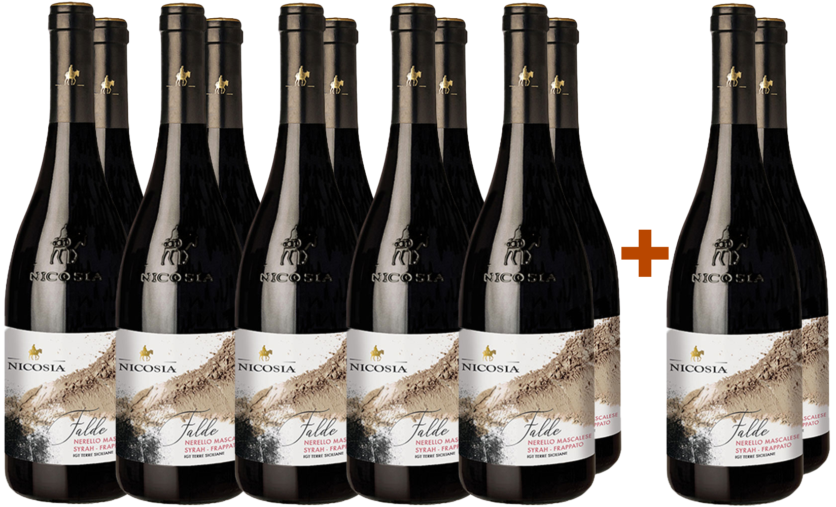 10+2 Paket Falde Nerello Mascalese Syrah Frappato Terre Siciliane IGP 10+2 Paket Falde Nerello Mascalese Syrah Frappato Terre Siciliane IGP
