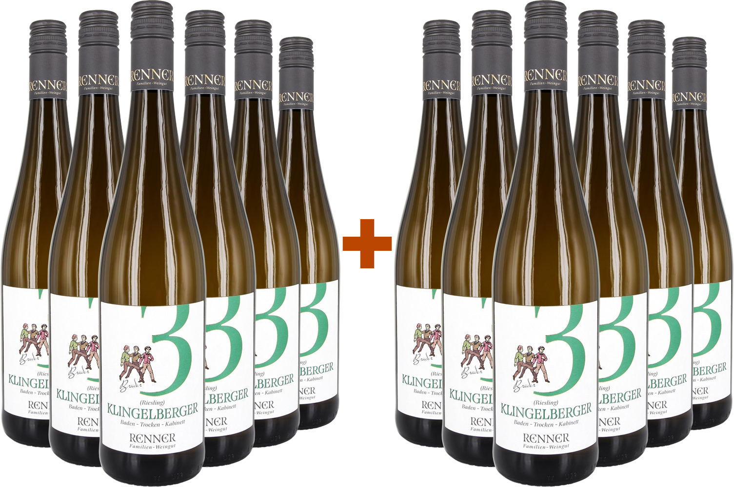 6+6 Paket 2024 Riesling trocken