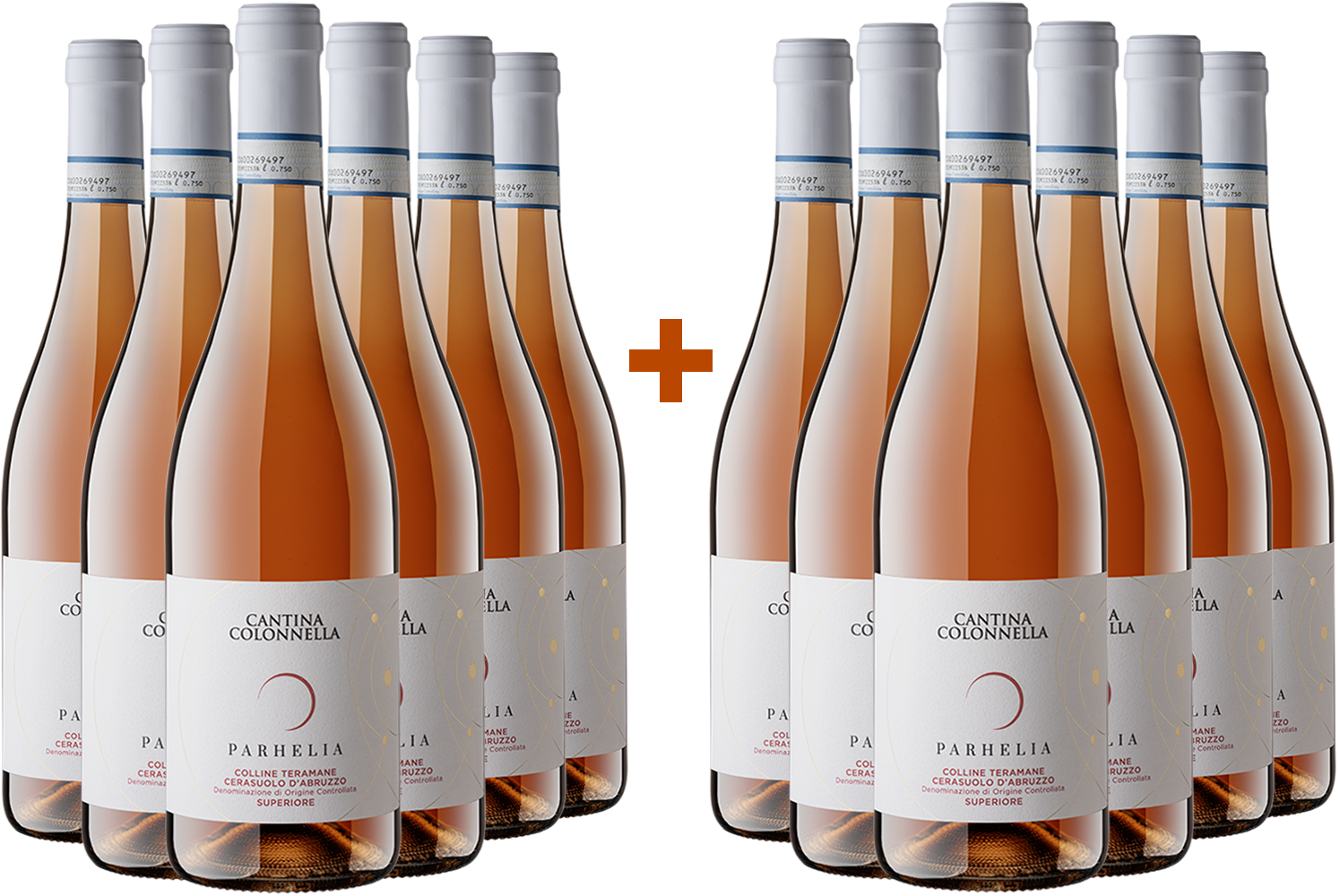 6+6 Paket Parhelia Colline Teramane Cerasuolo d´Abruzzo Superiore DOC 6+6 Paket Parhelia Colline Teramane Cerasuolo d´Abruzzo Superiore DOC