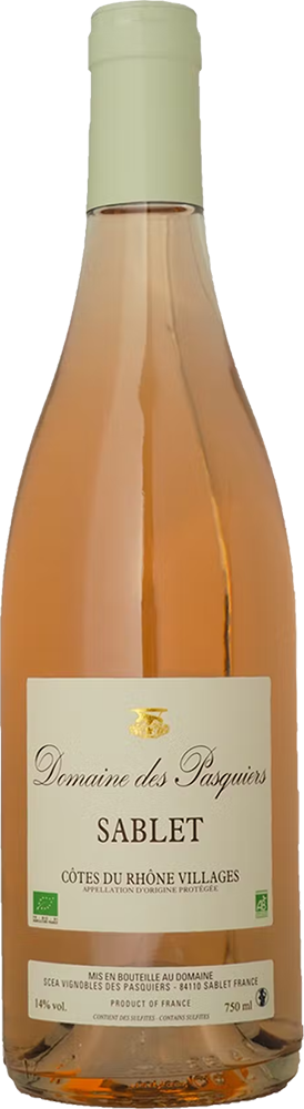 2024 Cuvée Rosé Côtes du Rhône villages Sablet AOP BIO