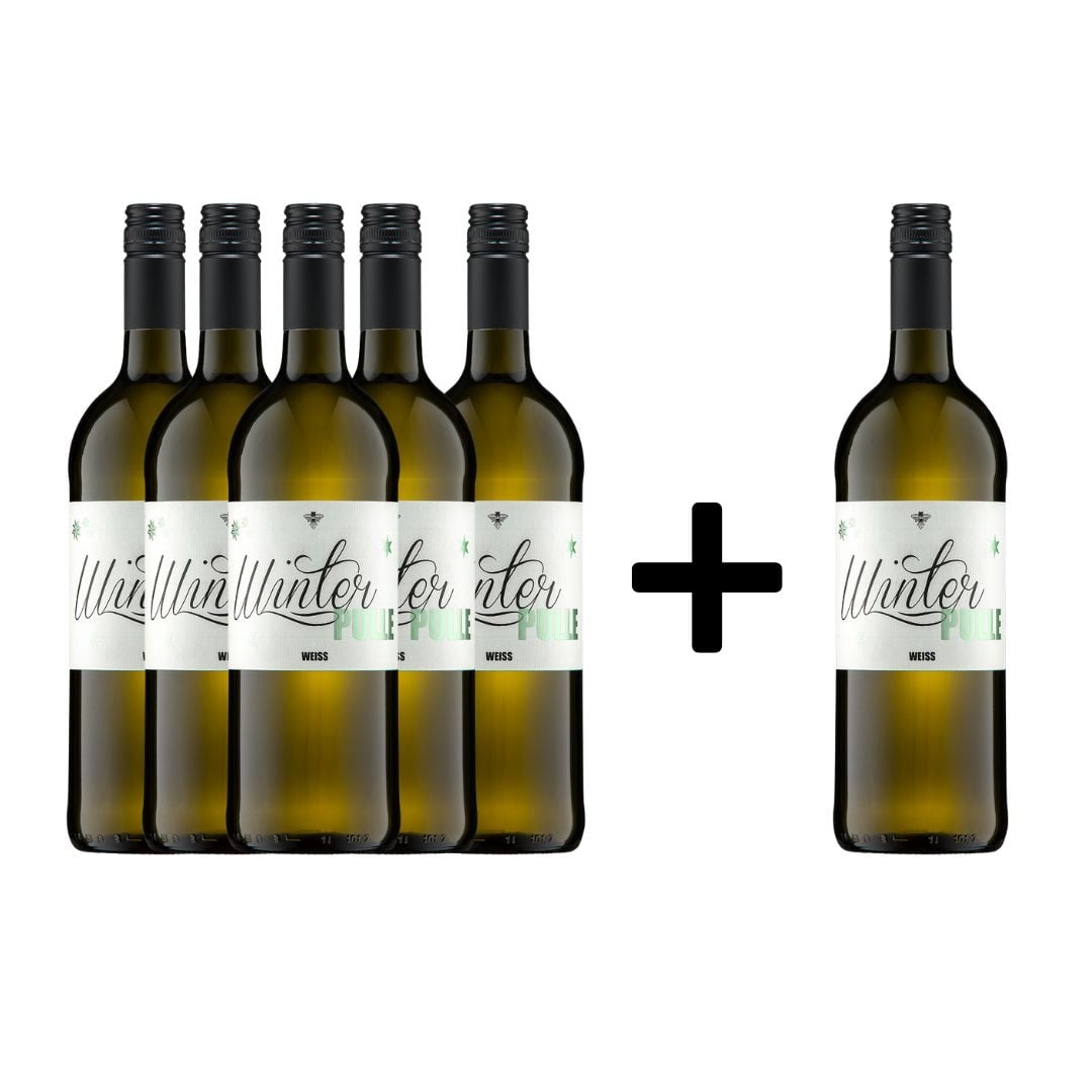 5+1 Winterpulle weiß alkoholfrei 1,0 L