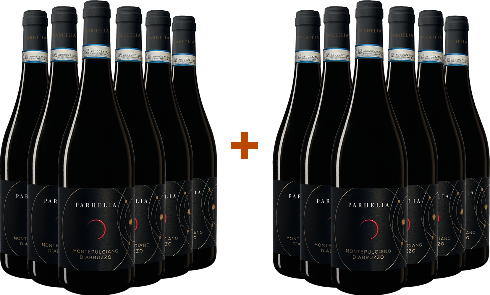 6+6 Paket Parhelia Montepulciano d'Abruzzo DOC
