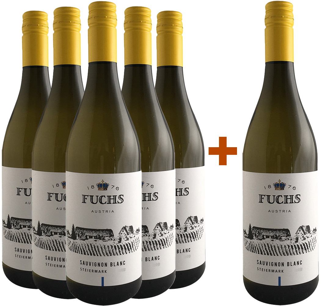 5+1 Paket Steiermark Sauvignon Blanc trocken